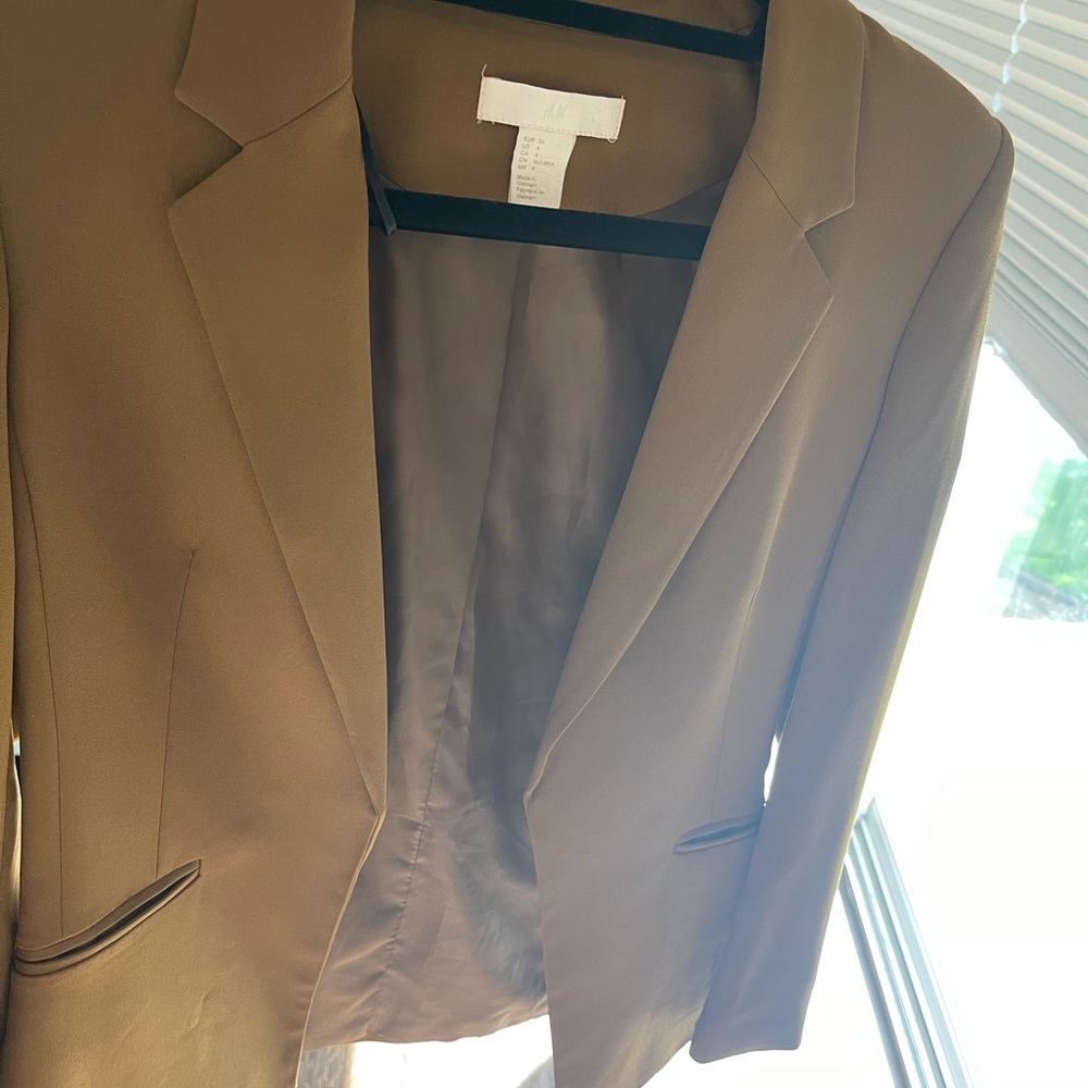 Tan blazer